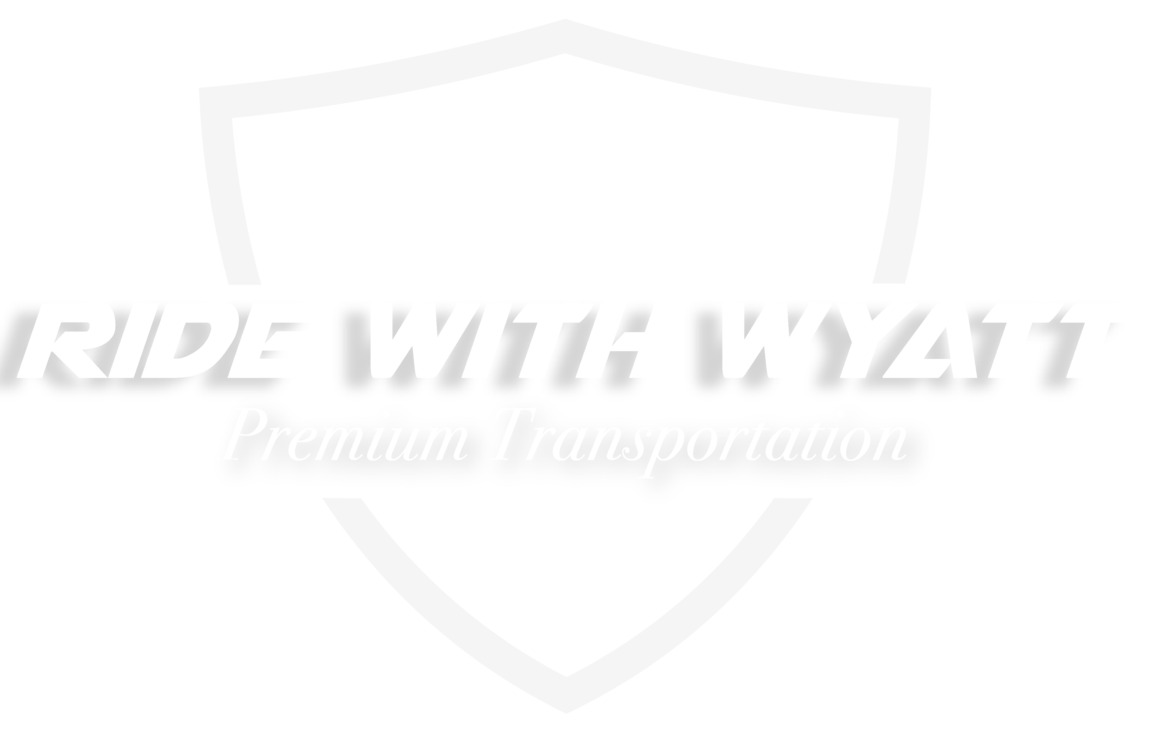 Logo for "Ride with Wyatt - Premium Transportation"